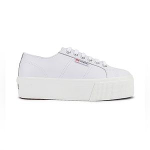 2790 Napa in White Leather Superga